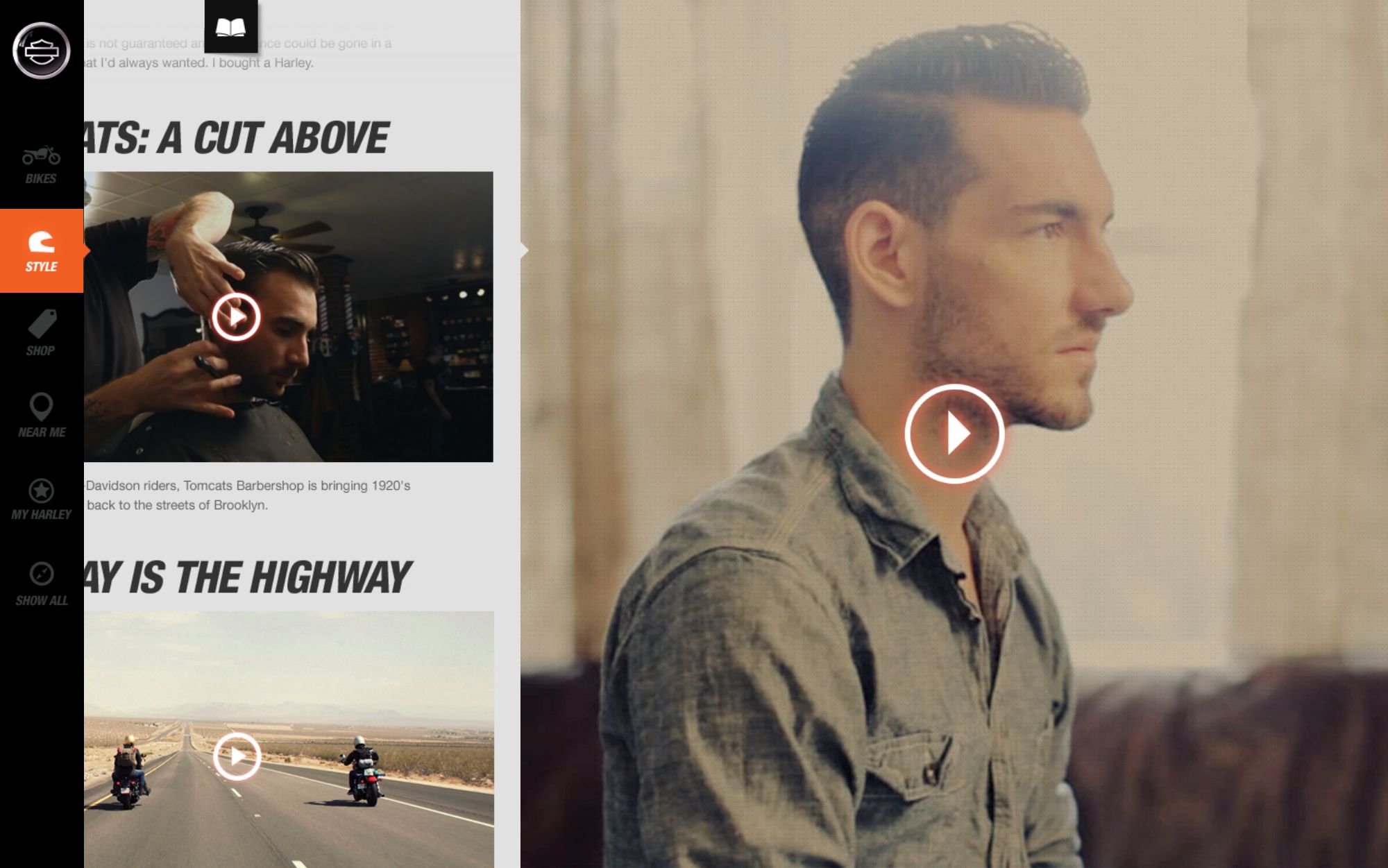 Stories that fuel independents — HD.com concept screen