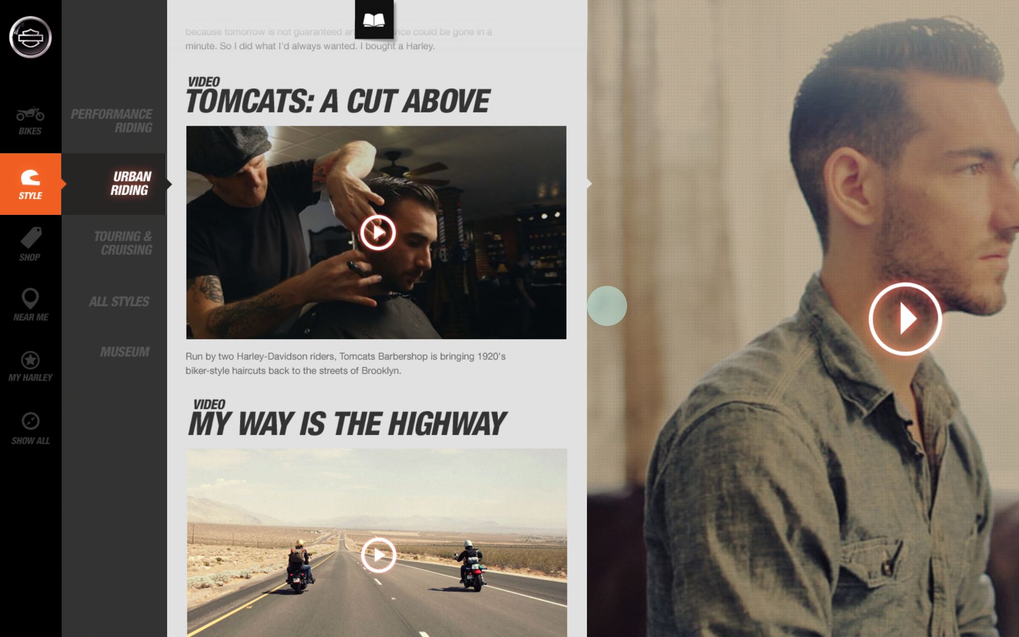 Stories that fuel independents — HD.com concept screen